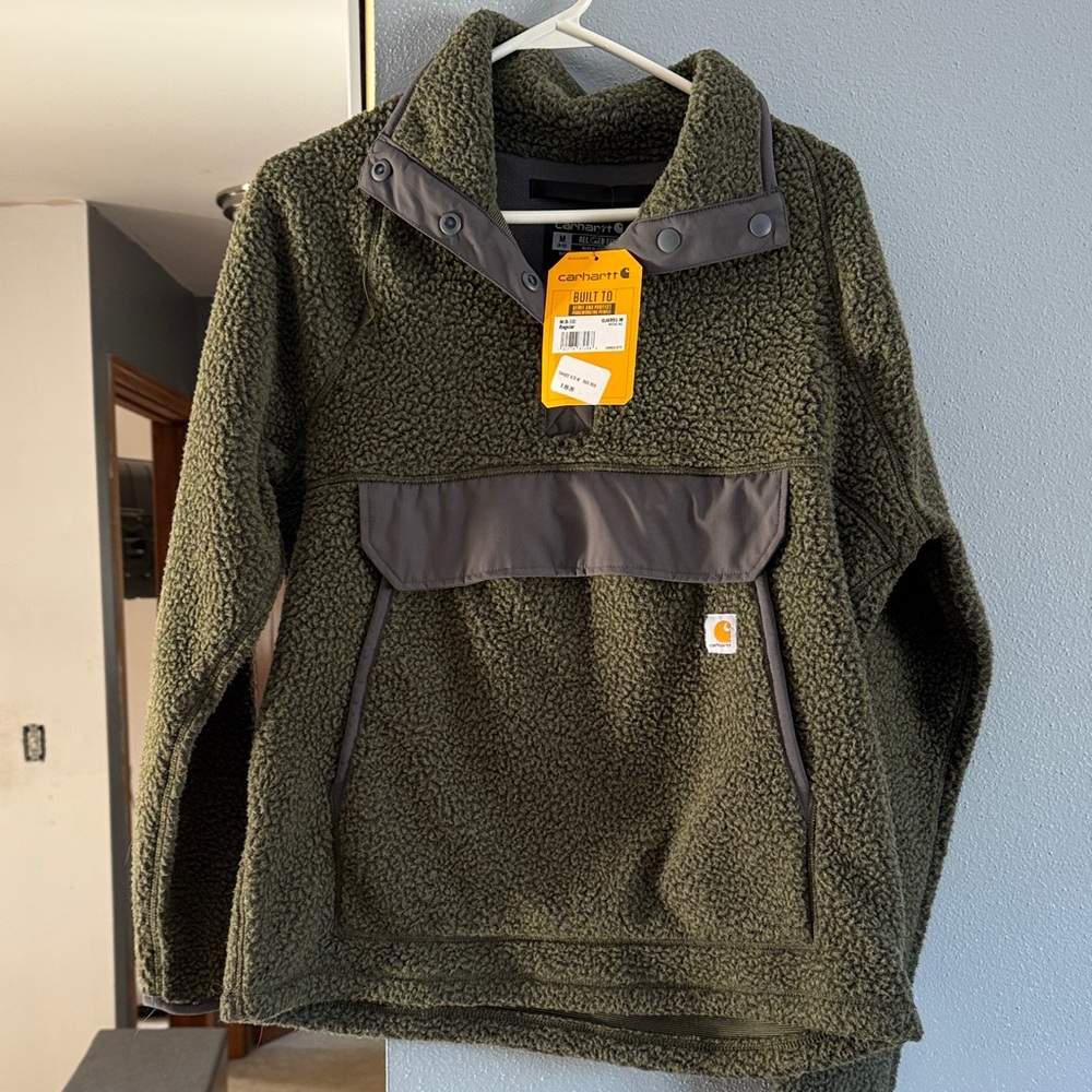 Carhartt Forest Green Fleece Jacket